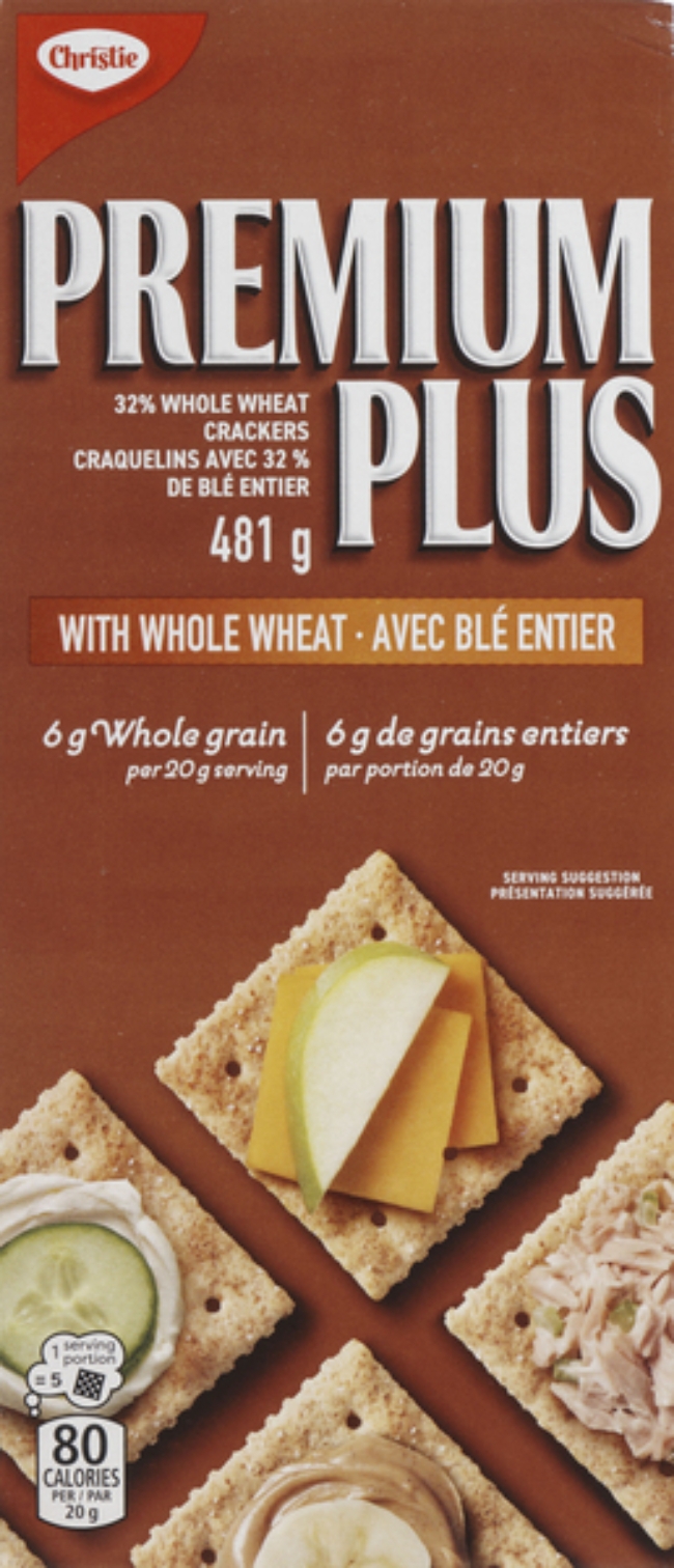 Premium Plus Whole Wheat Crackers