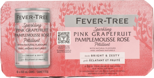 FEVER TREE SPARKLING PINK GRAPEFRUIT    8X150ML