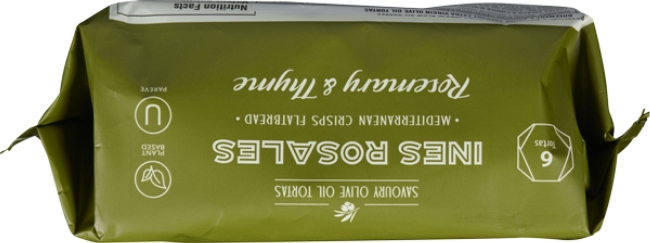 ROSEMARY AND THYME SAVOURY OLIVE OIL    TORTA 10/180 GR