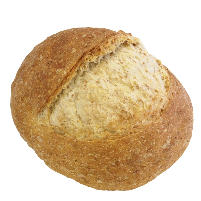 Country Style Golden Bread Loaf