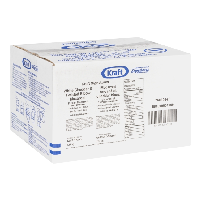 White Cheddar Macaroni Cheese Pasta