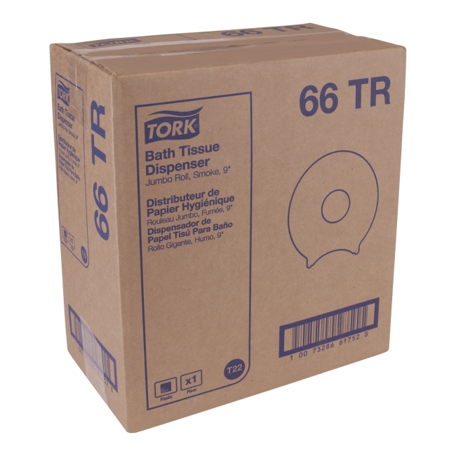 Universal Smoke T22 Jumbo Roll 9 in Bath Tissue Paper Dispenser