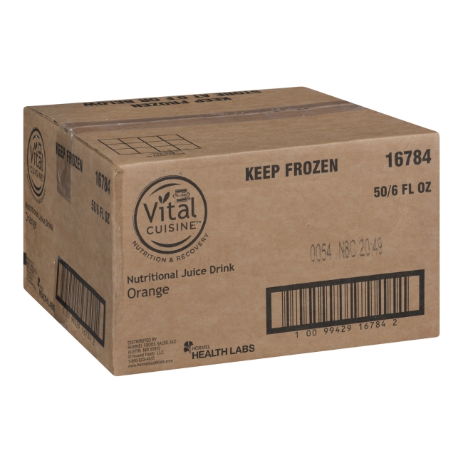 6 fl oz 206 Orange Nutritious Juice Drink