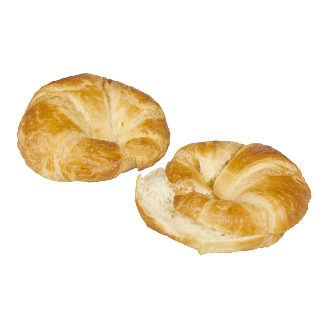 Margarine Croissant Baked Sliced