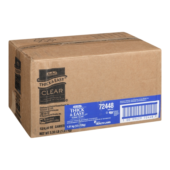 Clear Instant Food and Beverage Thickener, 12 count