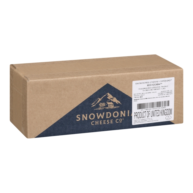 Red Storm Aged 18 Months Red Hard Ripened Cheese