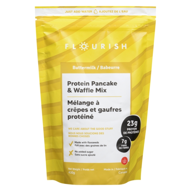 Flourish Buttermilk Protein Pancake Mix, 430 G -- 8 Per Case