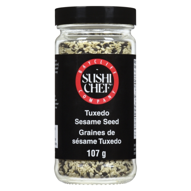Sushi Chef Black And White Sesame Seeds, 107 G -- 12 Per Case
