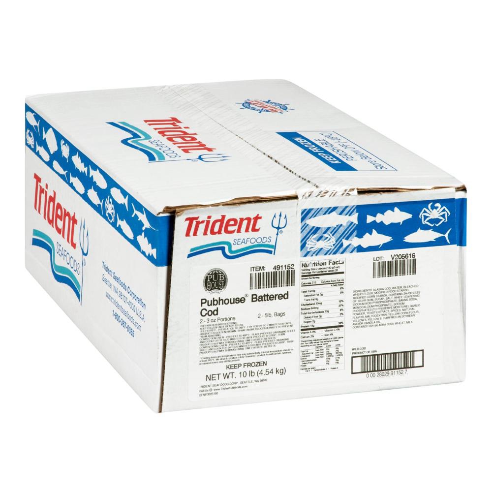 Pub House 2.3 Ounce Battered Cod