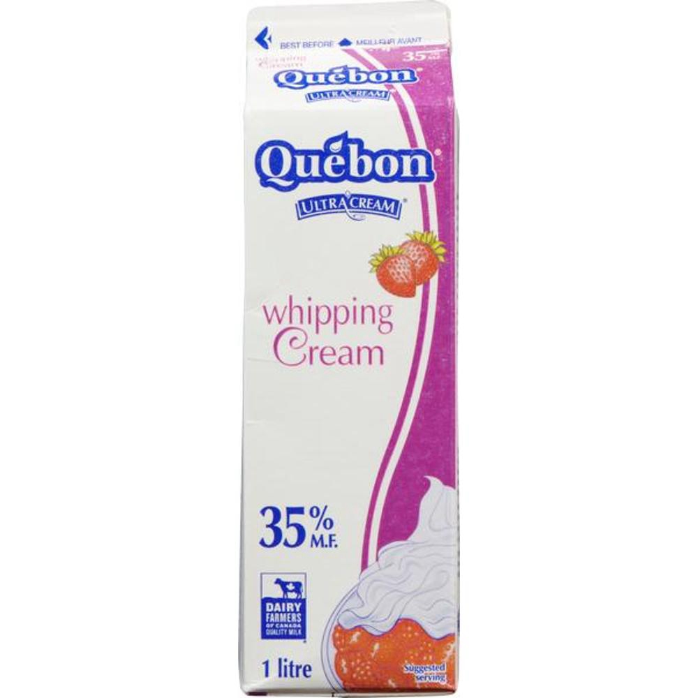 35 Percent Milk Fat Whipping Cream