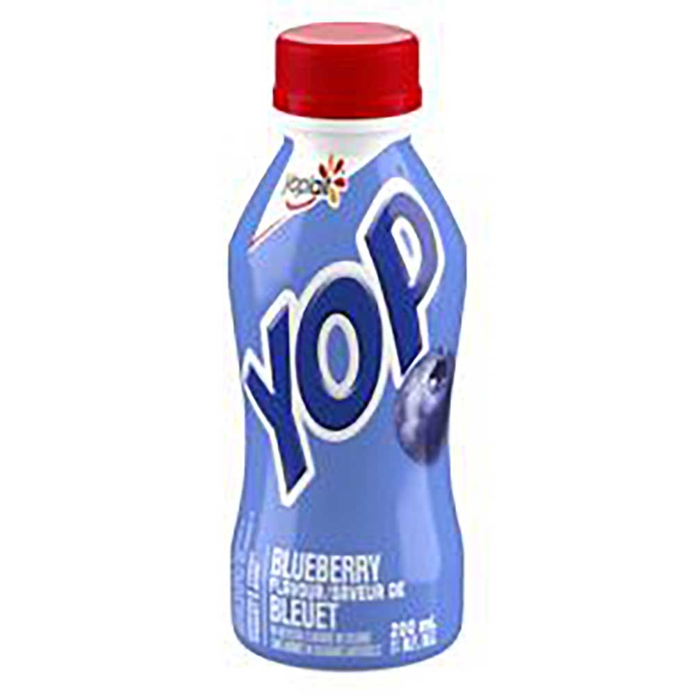 1 Percent Milk Fat Blueberry Drinkable Yogurt