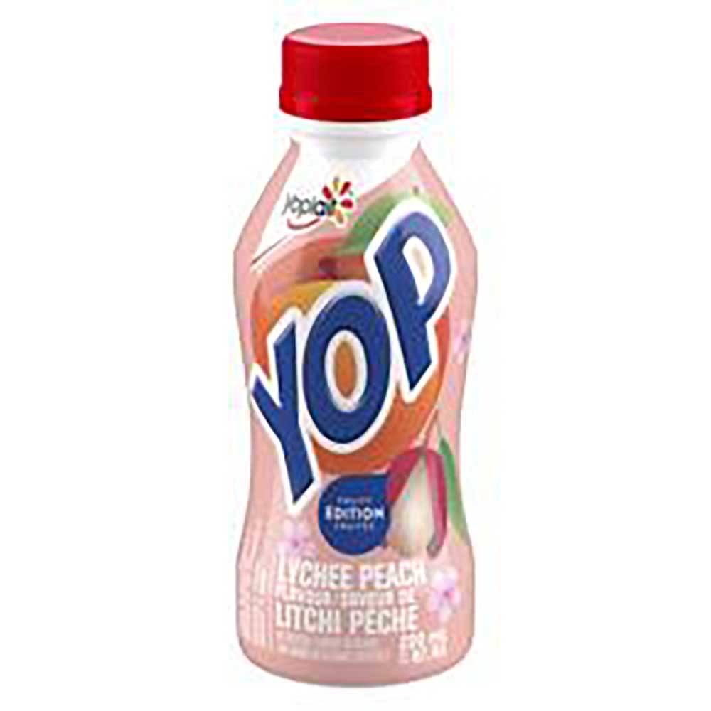 1 Percent Milk Fat Lychee Peach Drinkable Yogurt