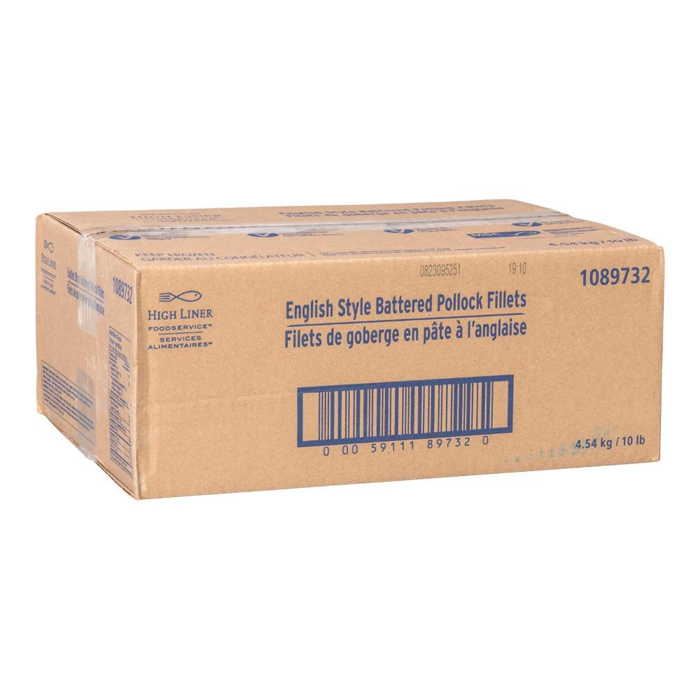 English Style Battered Pollock Fillets