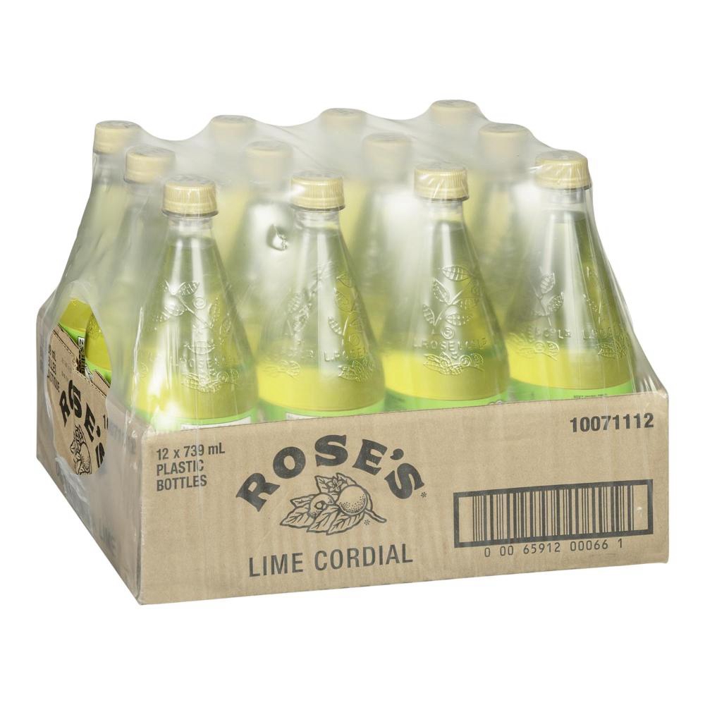 JUICE LIME CORDIAL PLASTIC