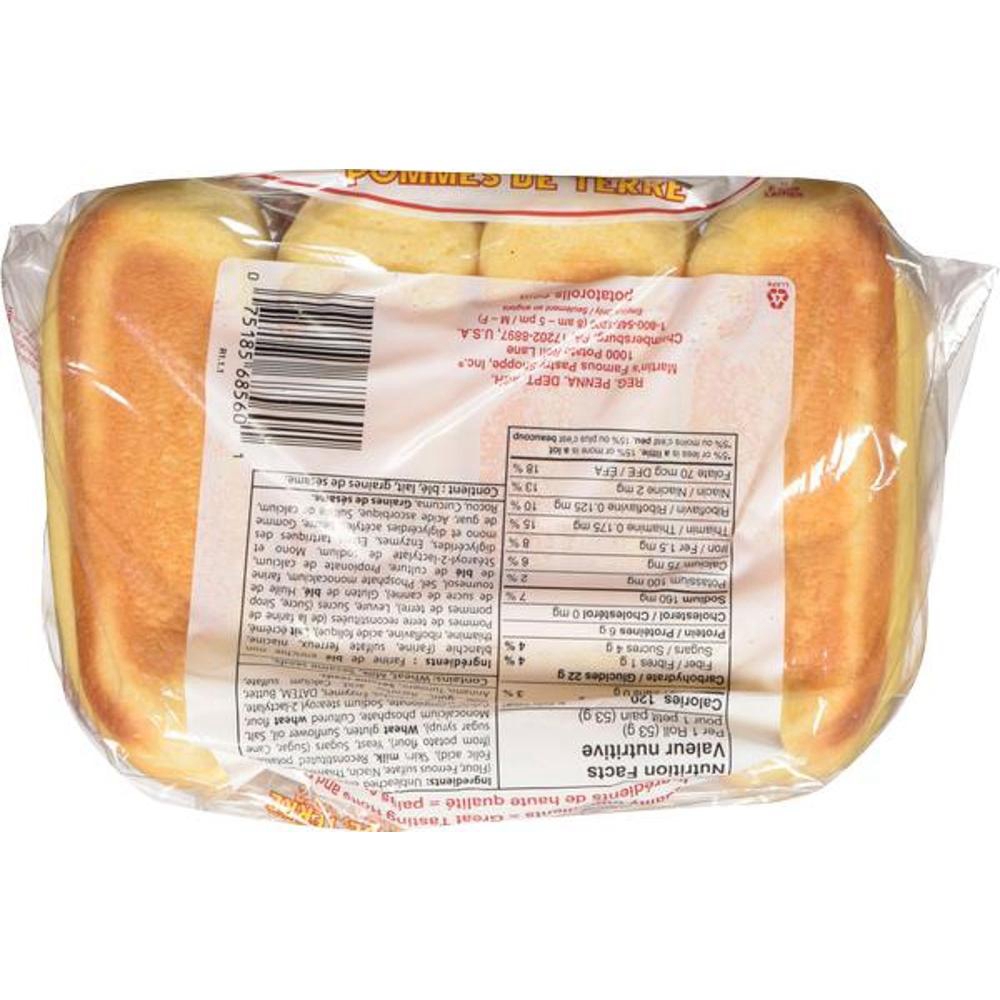 Hot Dog Potato Sliced Bread