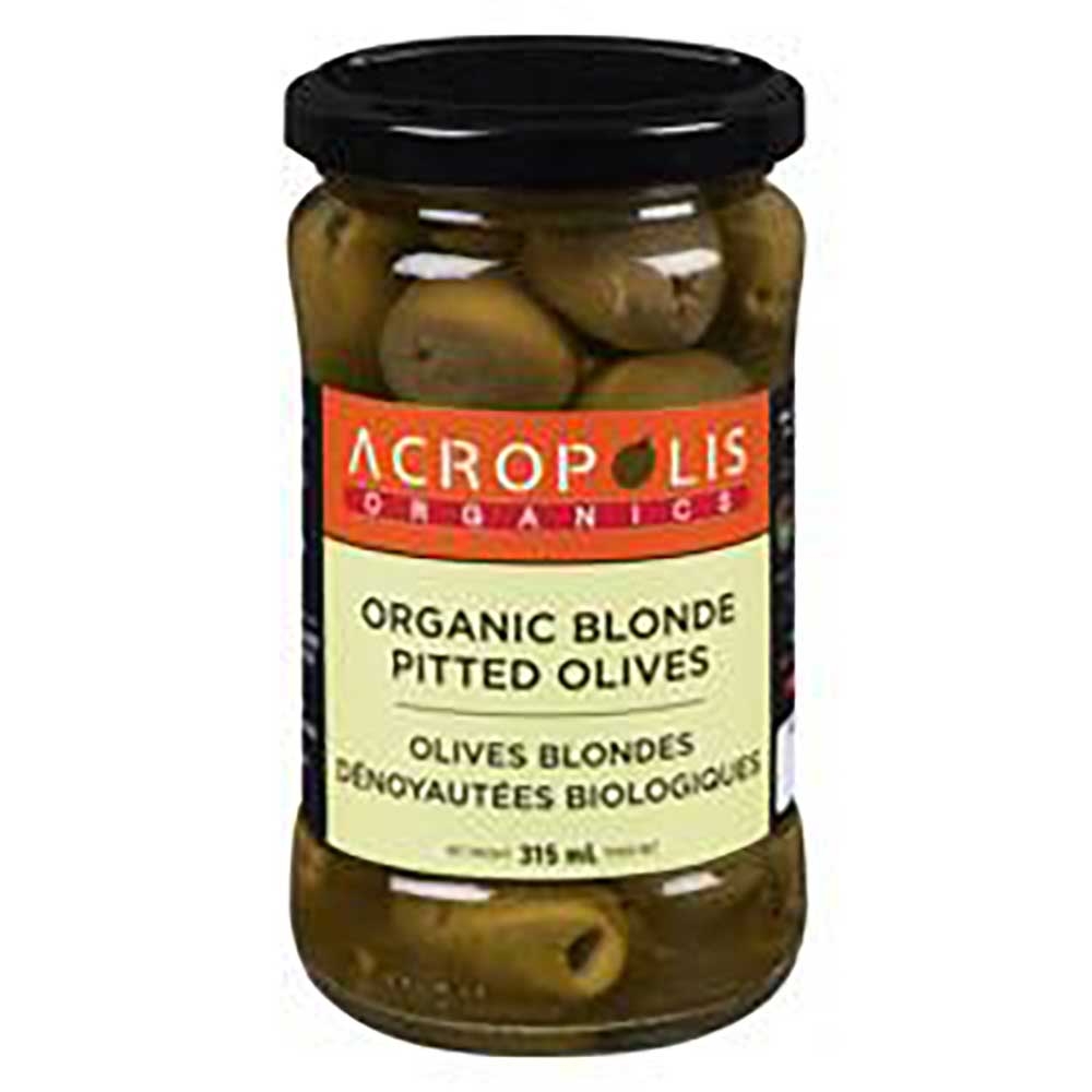 Pitted Blonde Olives