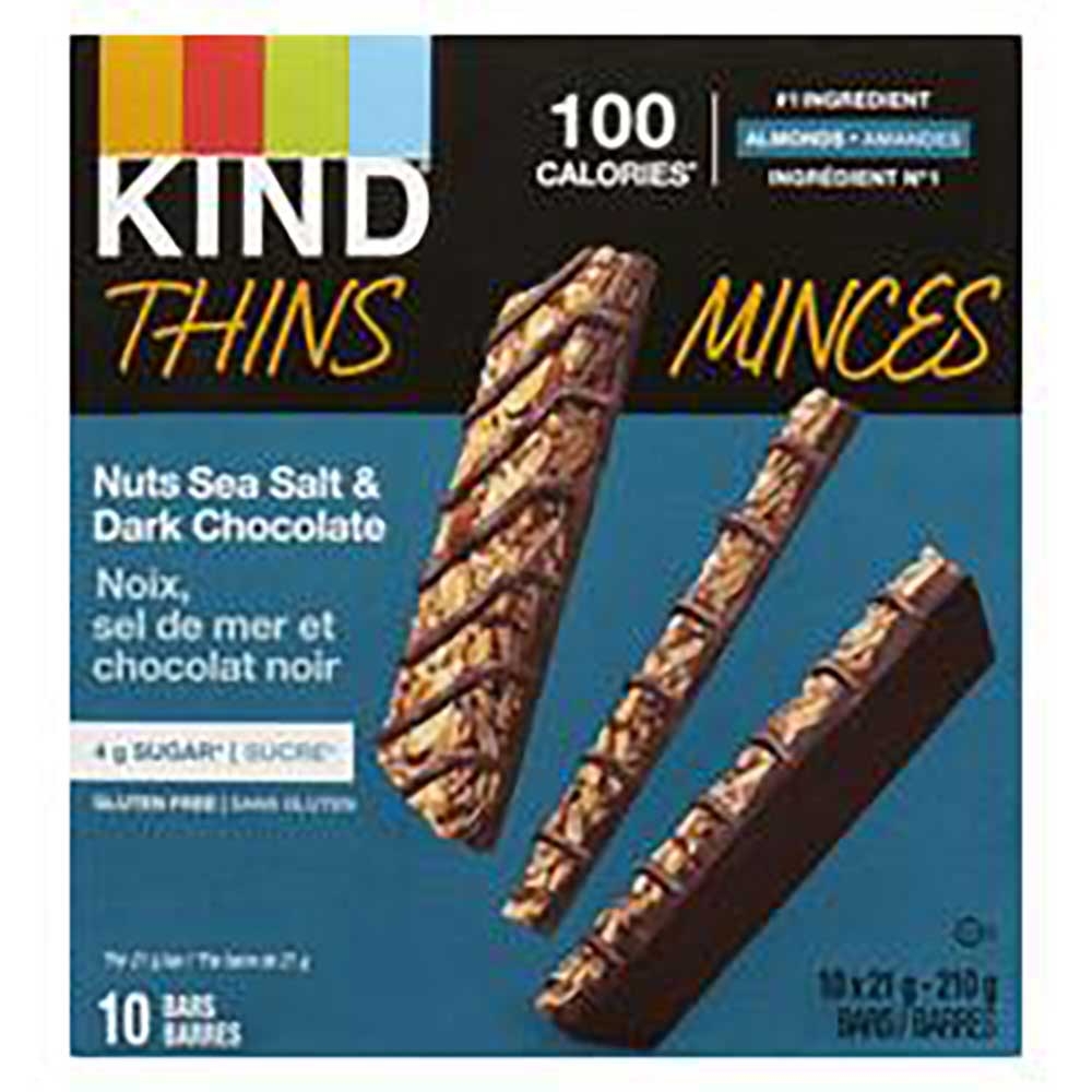 21 g Dark Chocolate Nuts And Sea Salt Bar