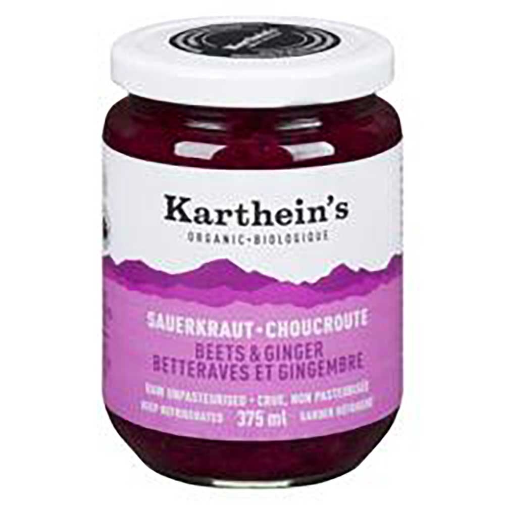 Beets and Ginger Sauerkraut