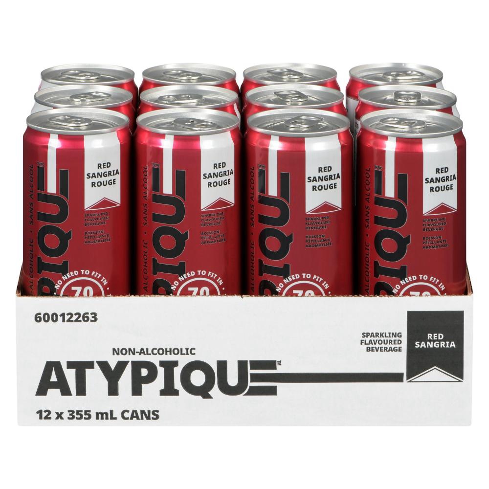 Alcohol-Free Red Sangria Rouge Cocktail