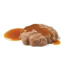 PUREE HAMBURGER STEAK BROWN SAUCE
