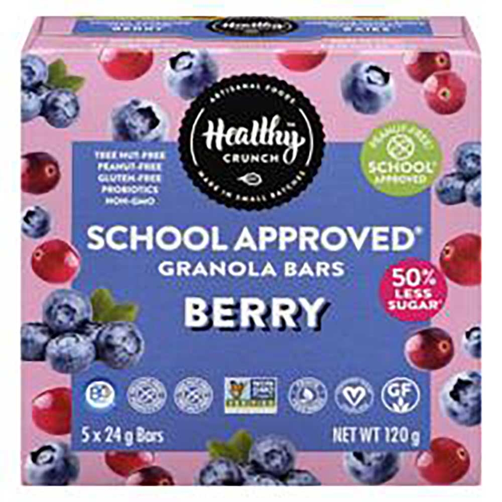 School Approved 24 g Berry Granola Bar