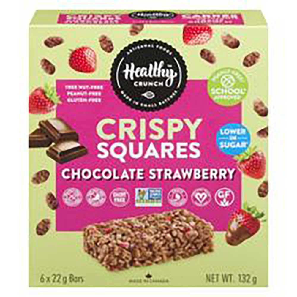 22 g Chocolate Strawberry Rice Crispy Squares