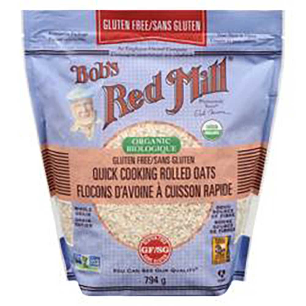 Organic Gluten Free Quick Cooking Rolled Oats