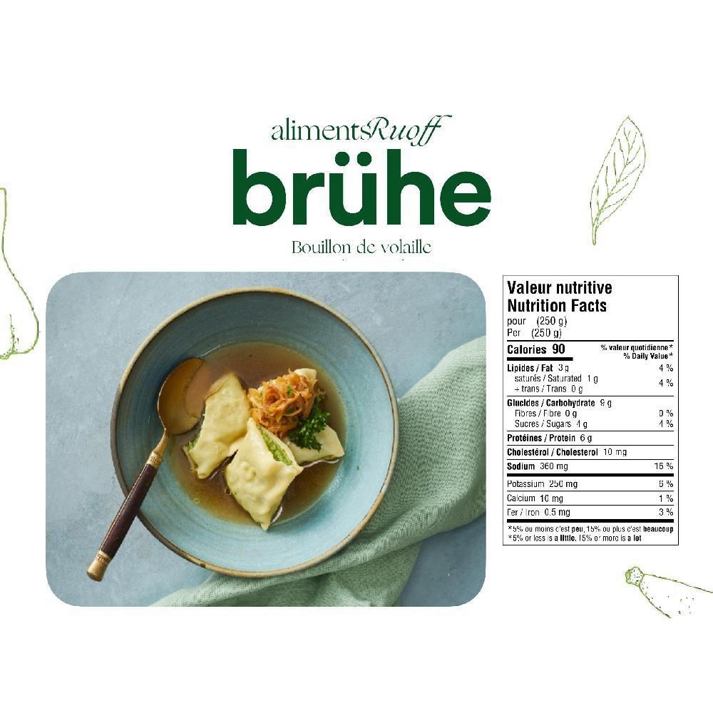 Chicken Broth for Maultaschen