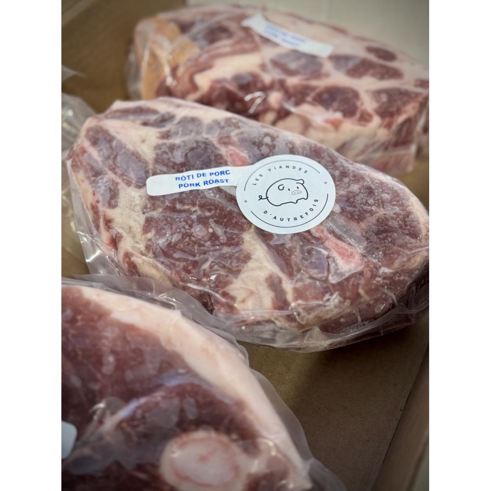 BEEF SHOULDER ROAST BONE BERKSHIRE/MANGALITSA