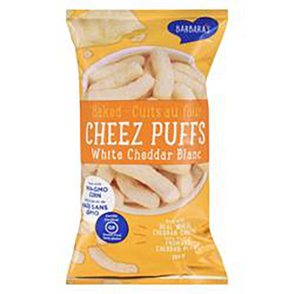 Baked White Cheddar Cheez Puffs