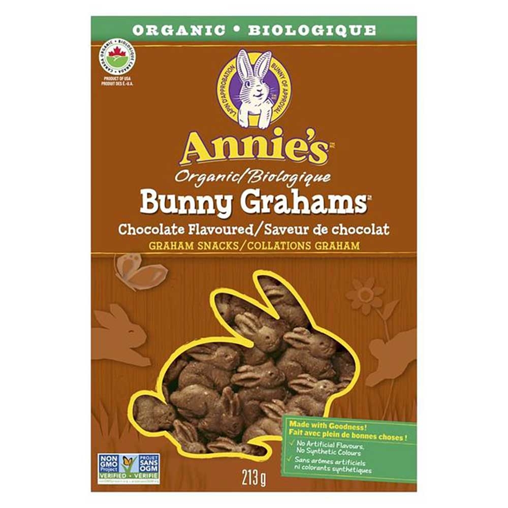 Organic Bunny Grahams Chocolate Baked Snacks