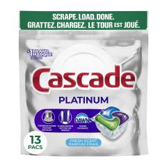 DETERGENT DISHWASHER PAC PLATINUM FRESH