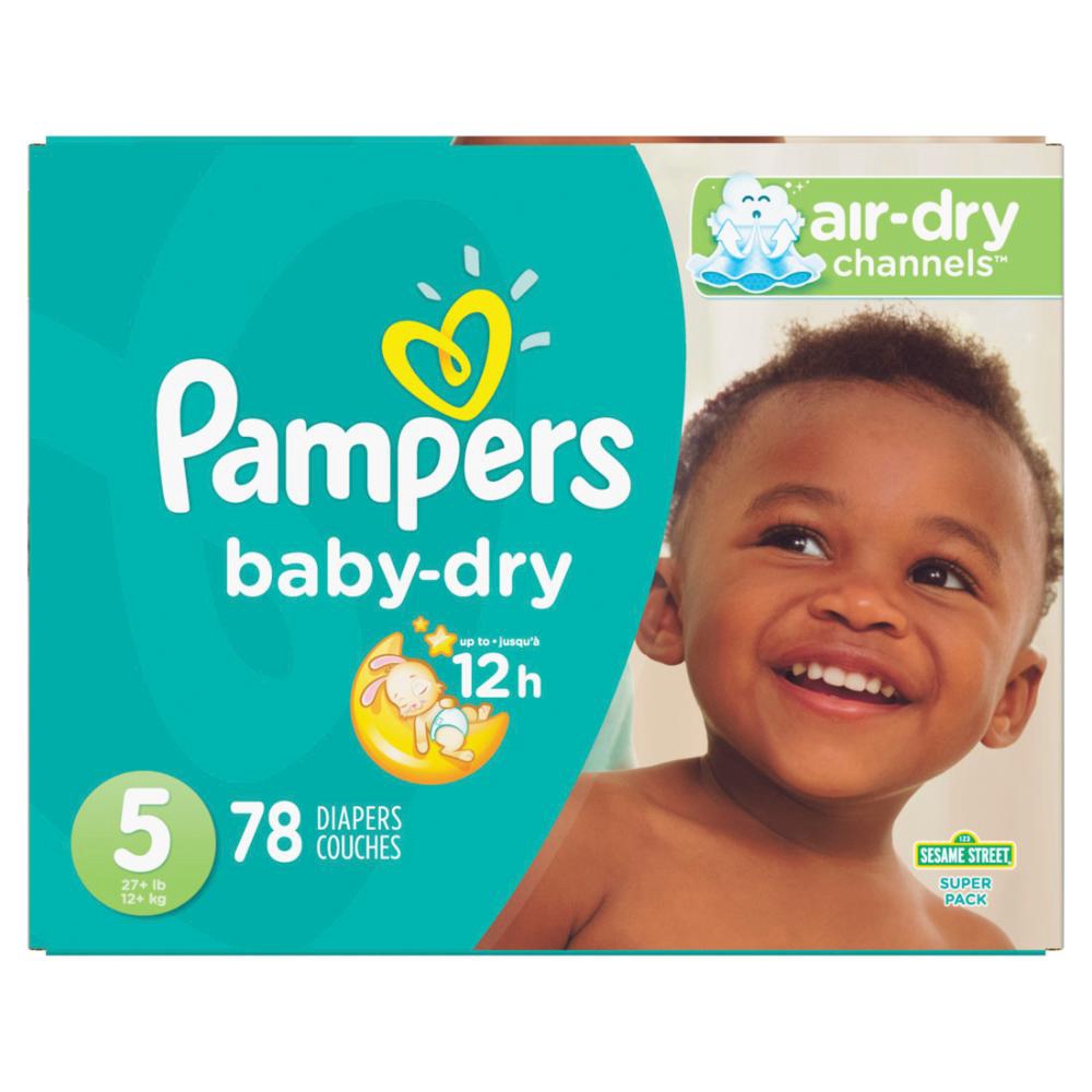 BABY DRY DIAPER SUPER S5