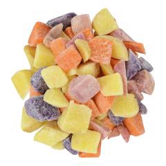 POTATO DICED MIX COLOR