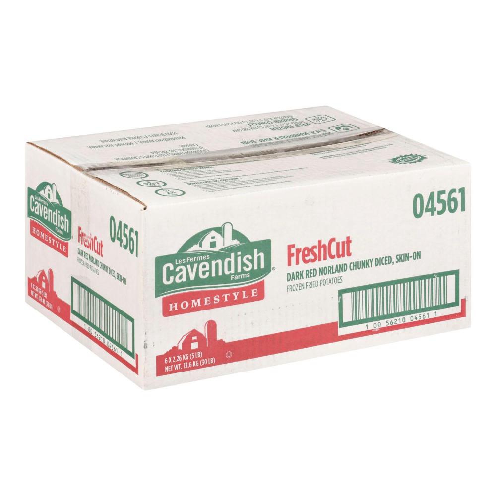 Diced Red Norland Potatoes with Peel