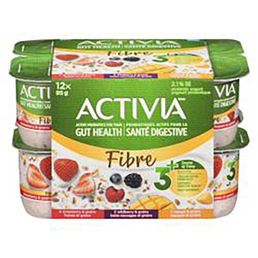 95g Fiber Strawberry Wildberry and Mongo Yogurt