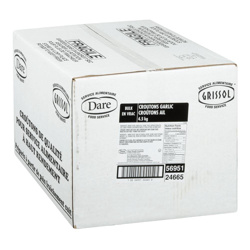 Garlic Croutons - Bulk