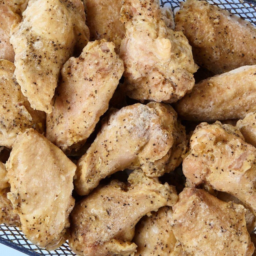 IQF Seasoned with Salt and Pepper Fully Cooked Chicken Wings