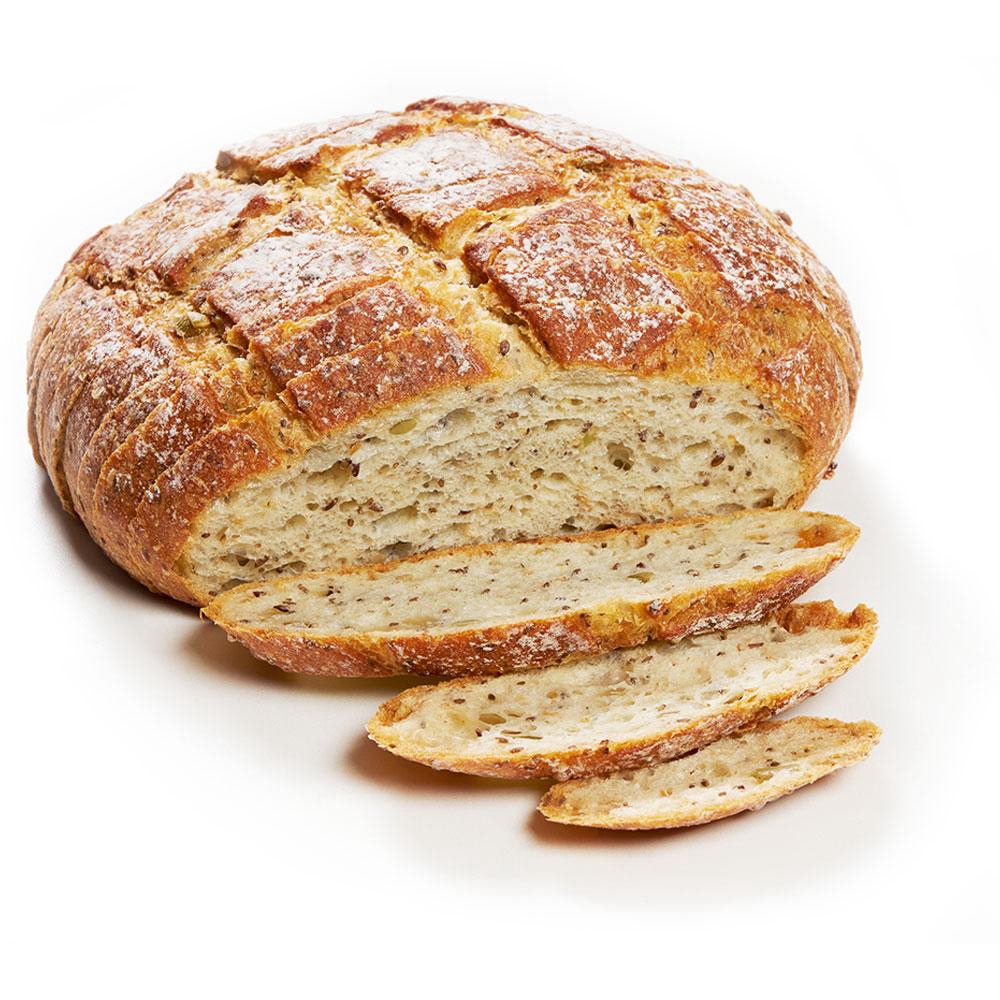 Multigrain Rustic Sliced Bread Loaf