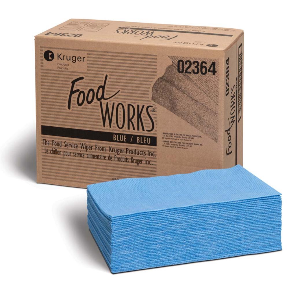 Blue with Stripe Antimicrobial Cloth