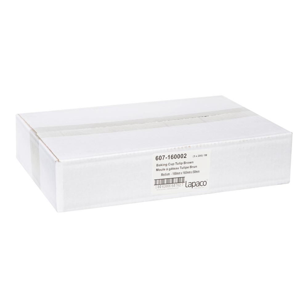 16 in Medium Brown Tulip Baking Cup