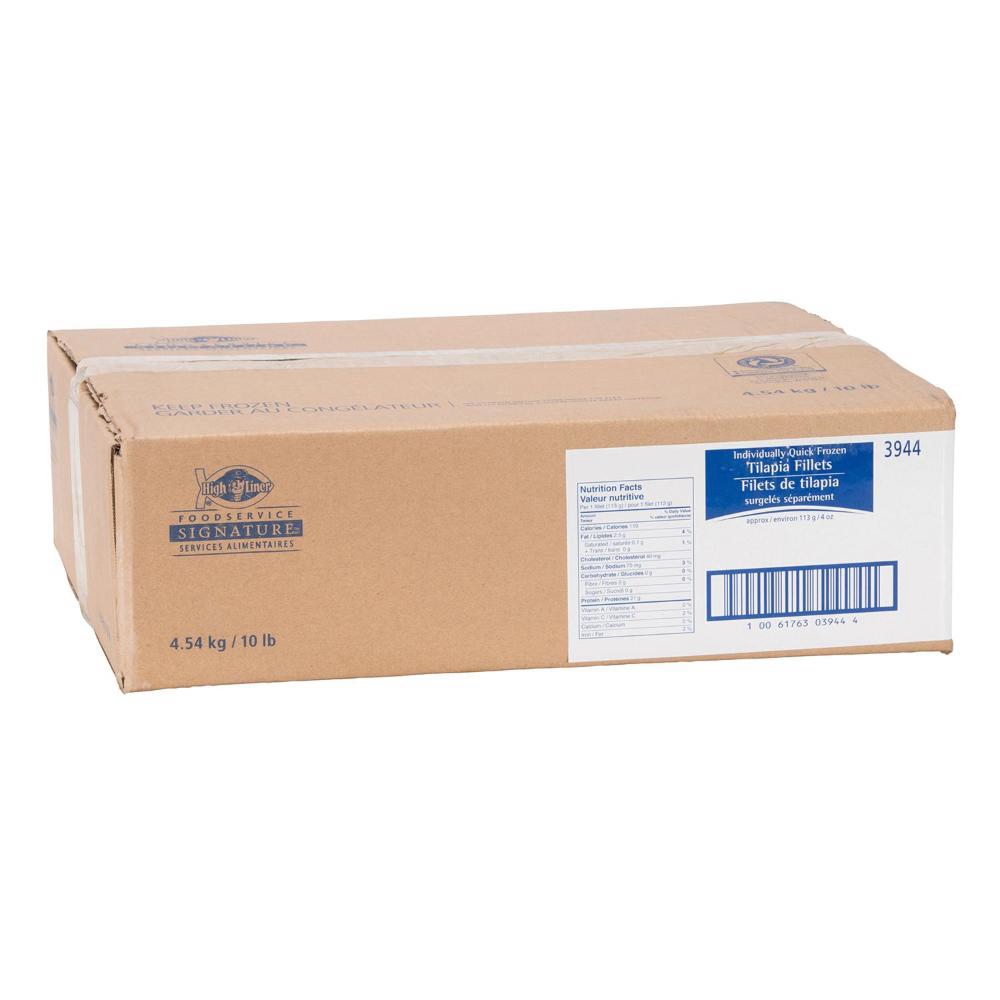 4 oz IQF Tilapia Fillets