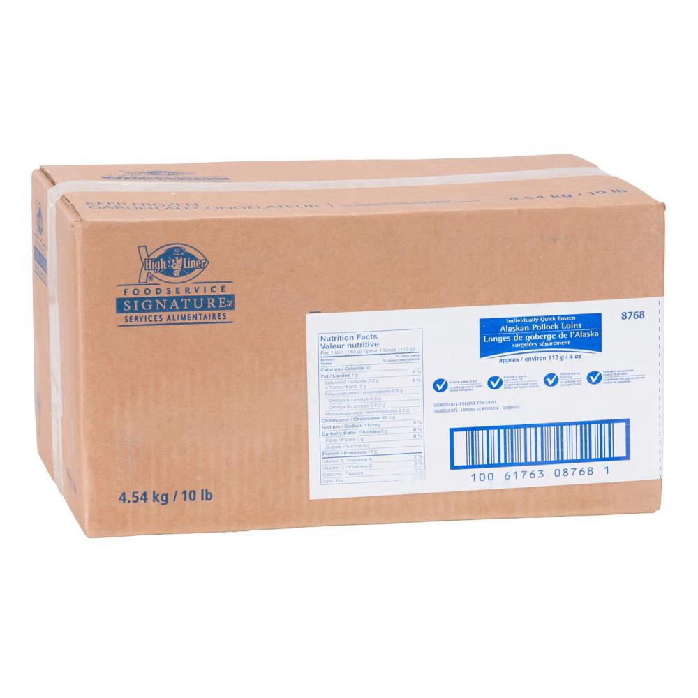 4 oz Alaska Pollock Loins