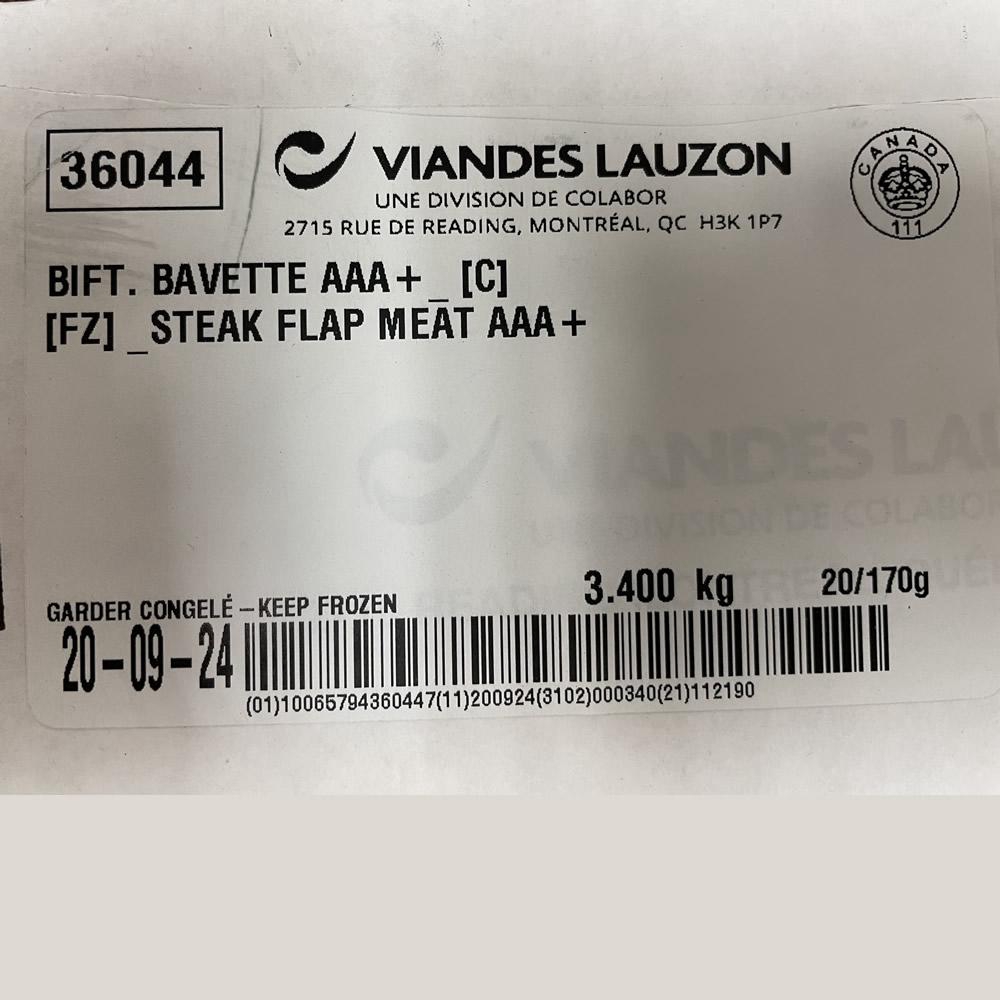 Aaa Flap Beef Steak Meat