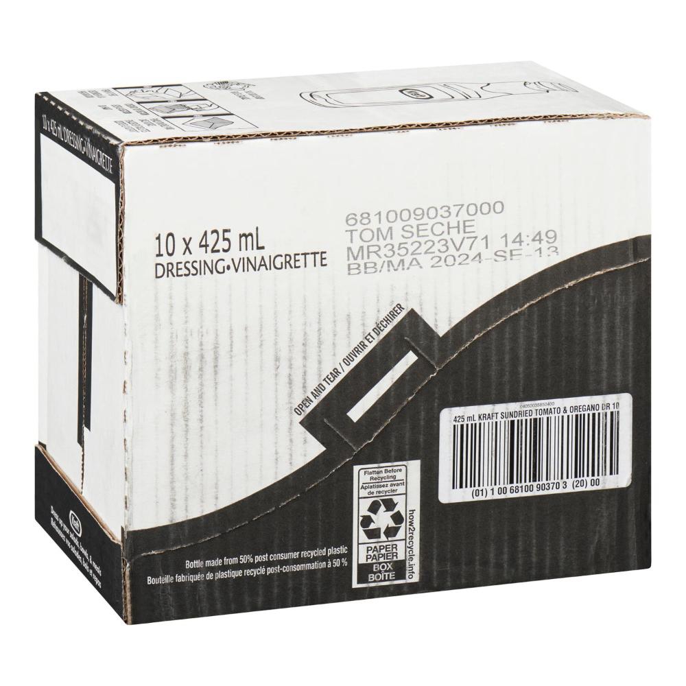 Sundried Tomato Oregano Dressing