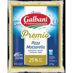 CHEESE MOZZARELLA PREMIO GRATED 25% 3D