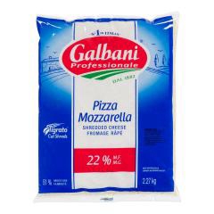 CHEESE PIZZA MOZZARELLA 21% GRATED 3D LACT./F