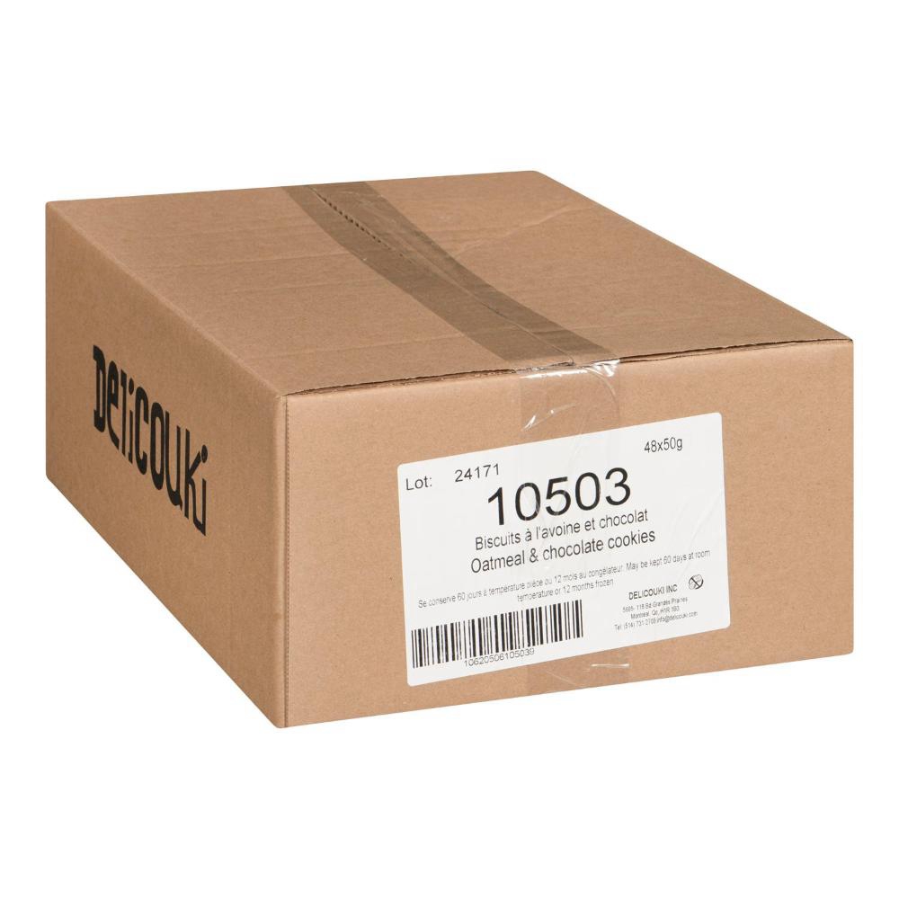 Nut/Peanut Free Oatmeal and Chocolate Cookie