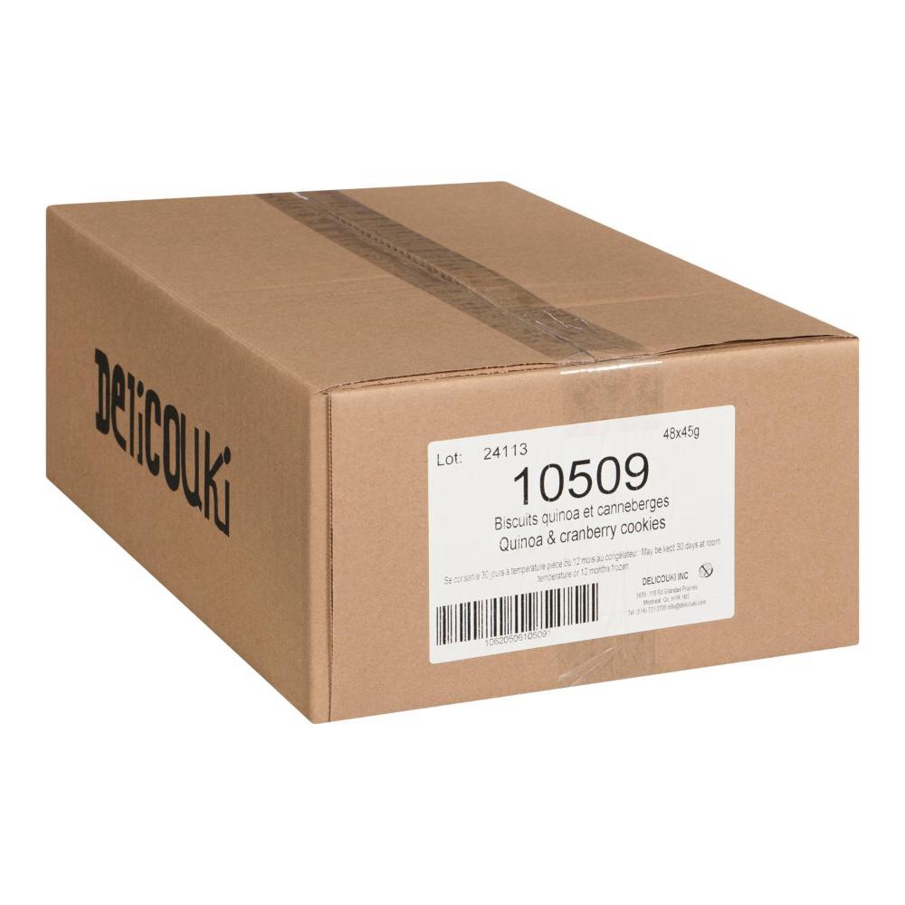 Individually Wrapped Quinoa and Cranberry Cookies