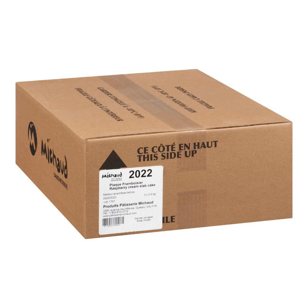 Raspberry No Cut Slab Cake